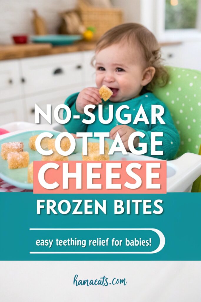 No-Sugar Cottage Cheese Frozen Bites for Teething 10 pinterest no sugar cottage cheese frozen bites teething