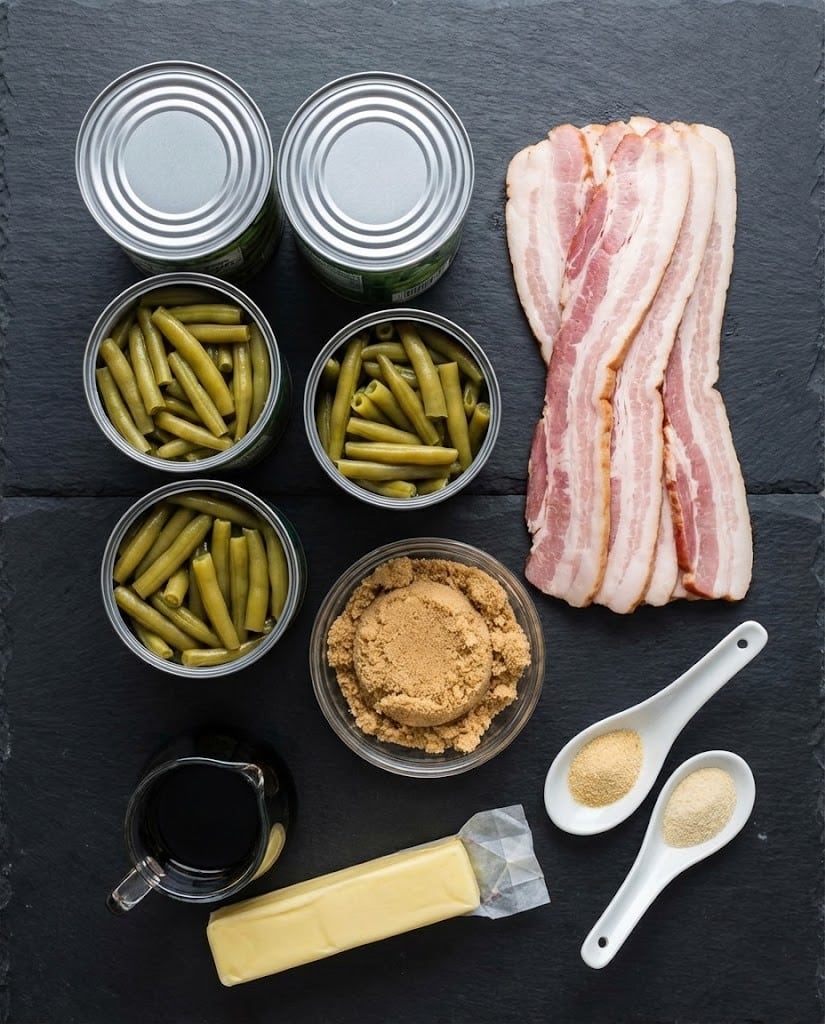 Crack Green Beans with Bacon: Easy Best Addictive Southern Side 6 Raw ingredients for Southern crack green beans recipe
