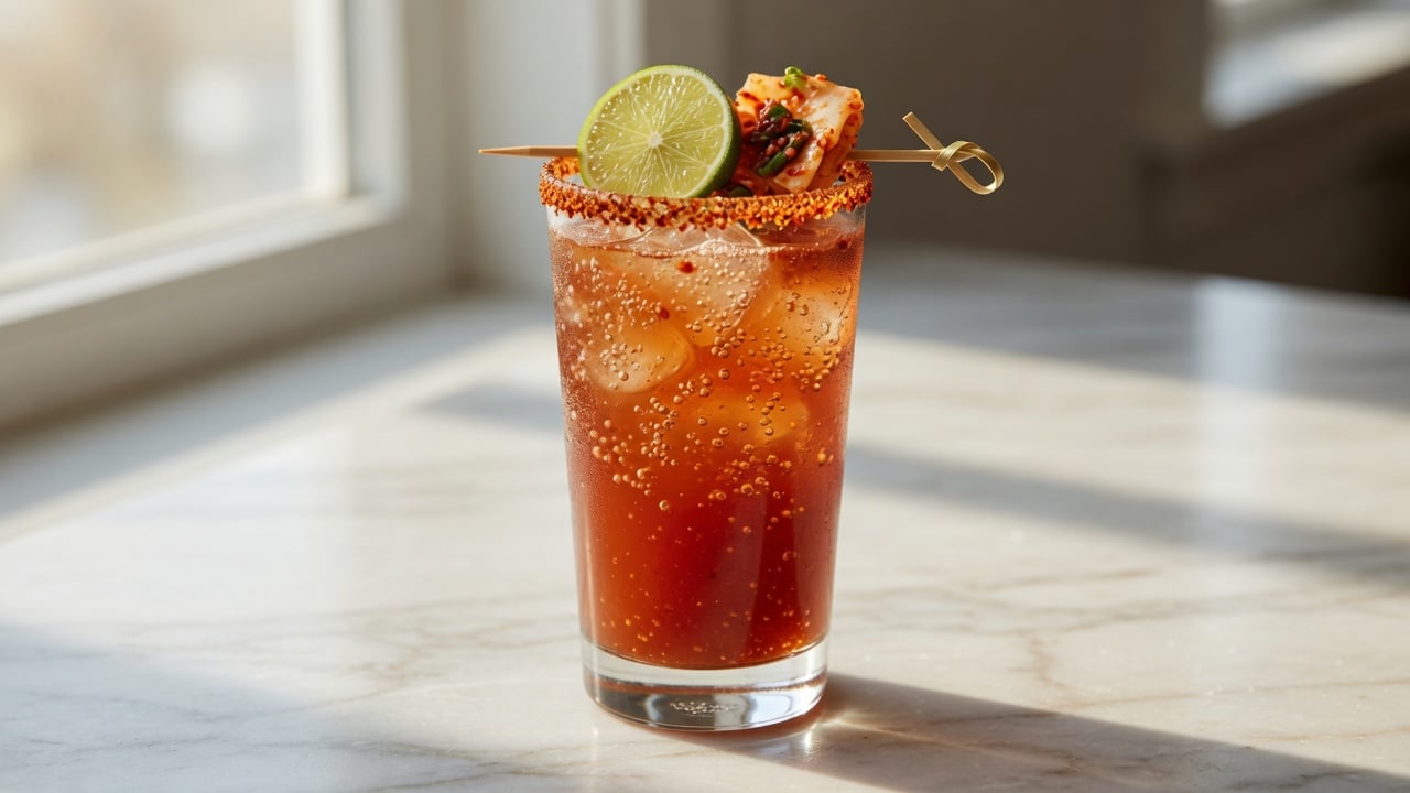 Kimchi Cocktail Recipe: Bold Spicy Korean Drink in 10 Minutes
