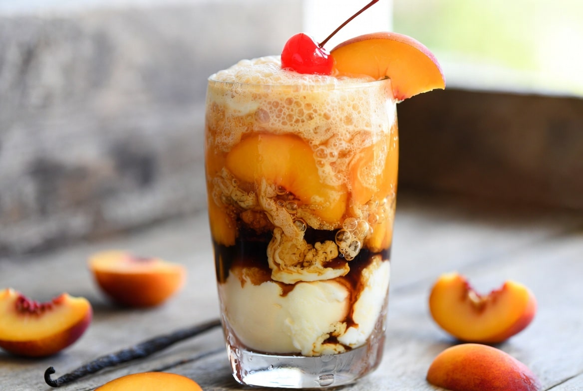 Peach Vanilla Coke Float: The Irresistible Summer Drink Recipe