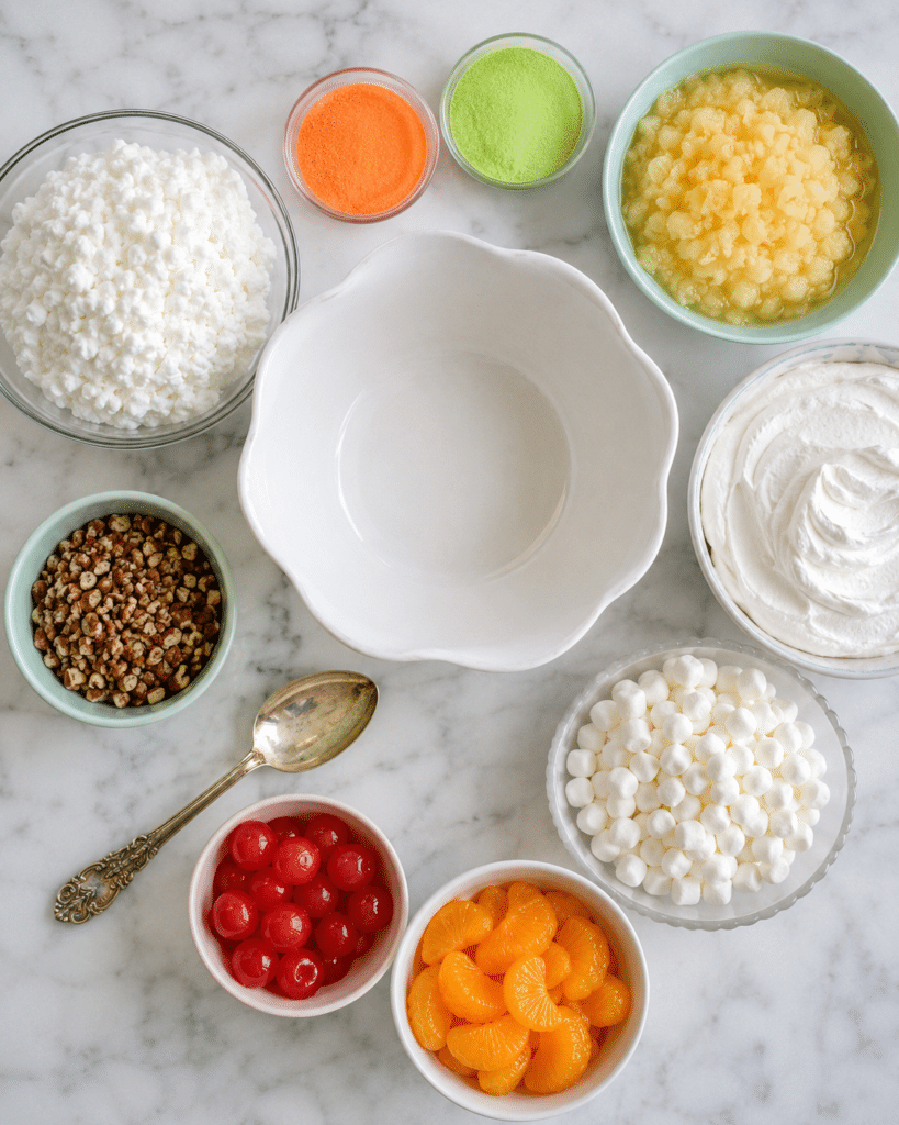 Cottage Cheese Jello Salad Recipes: Creamy Retro Fluff 6 Ingredients for Cottage Cheese Jello Salad Recipes