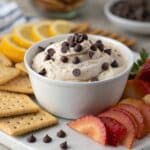Booty dip dessert in serving bowl