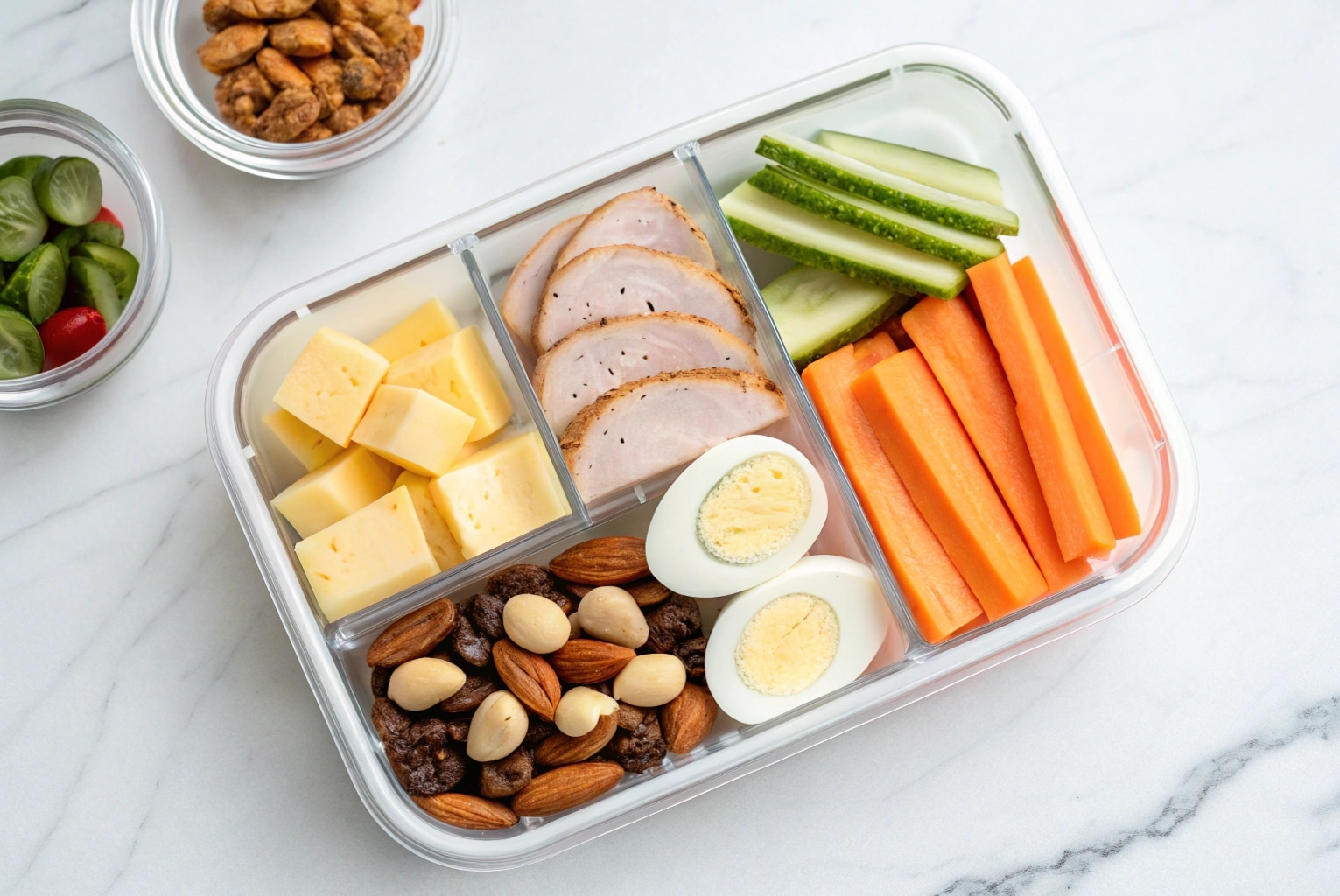 High-Protein Snack Boxes (Adult Lunchables) for Real Energy