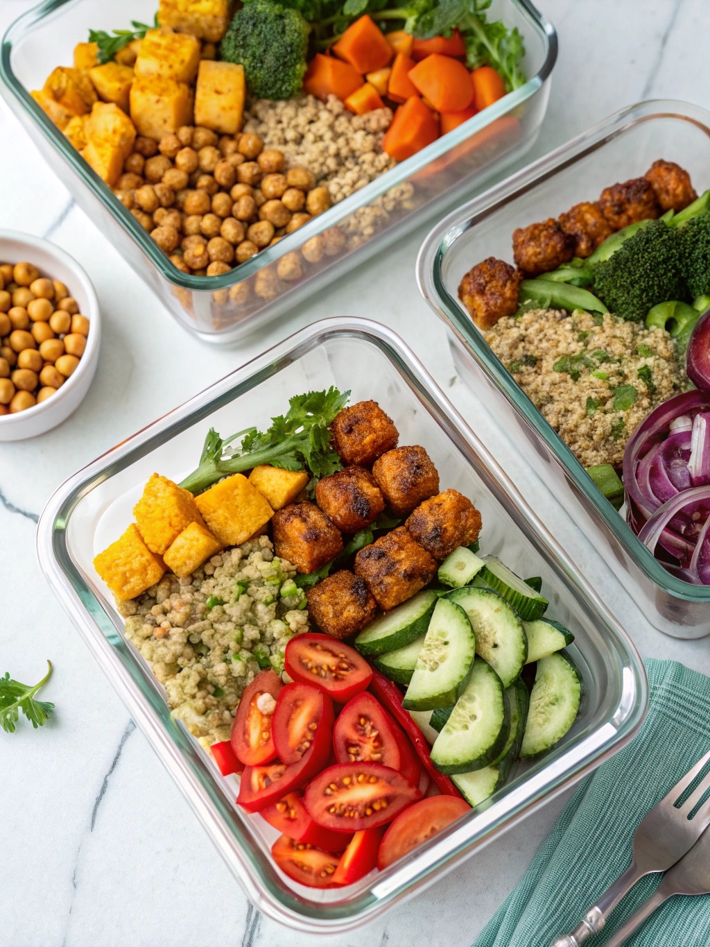 High-Protein Vegan Meal Prep: Easy Meals That Actually Fill You Up