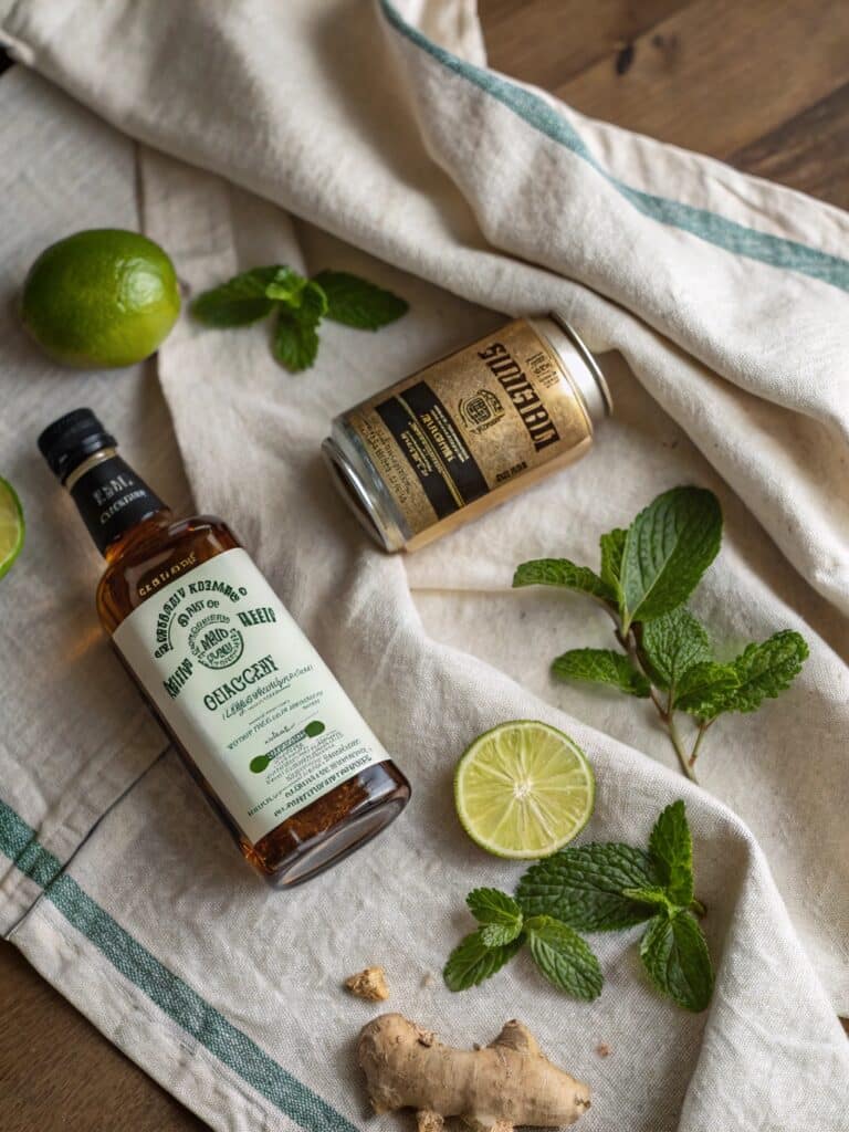 ingredients for kentucky mule recipe