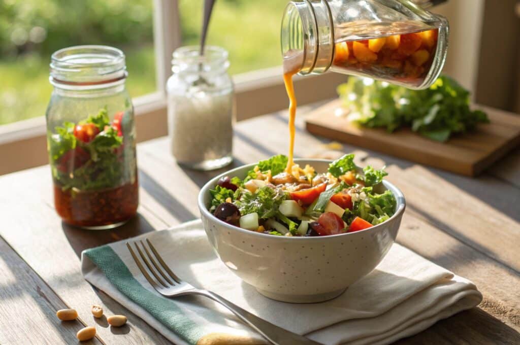 no-cook mason jar salads for meal prep