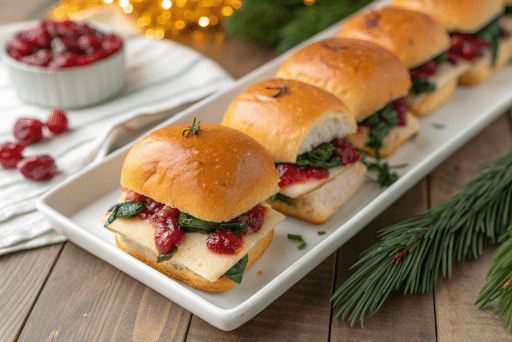Best Turkey Cranberry Sliders Recipe for the Holidays