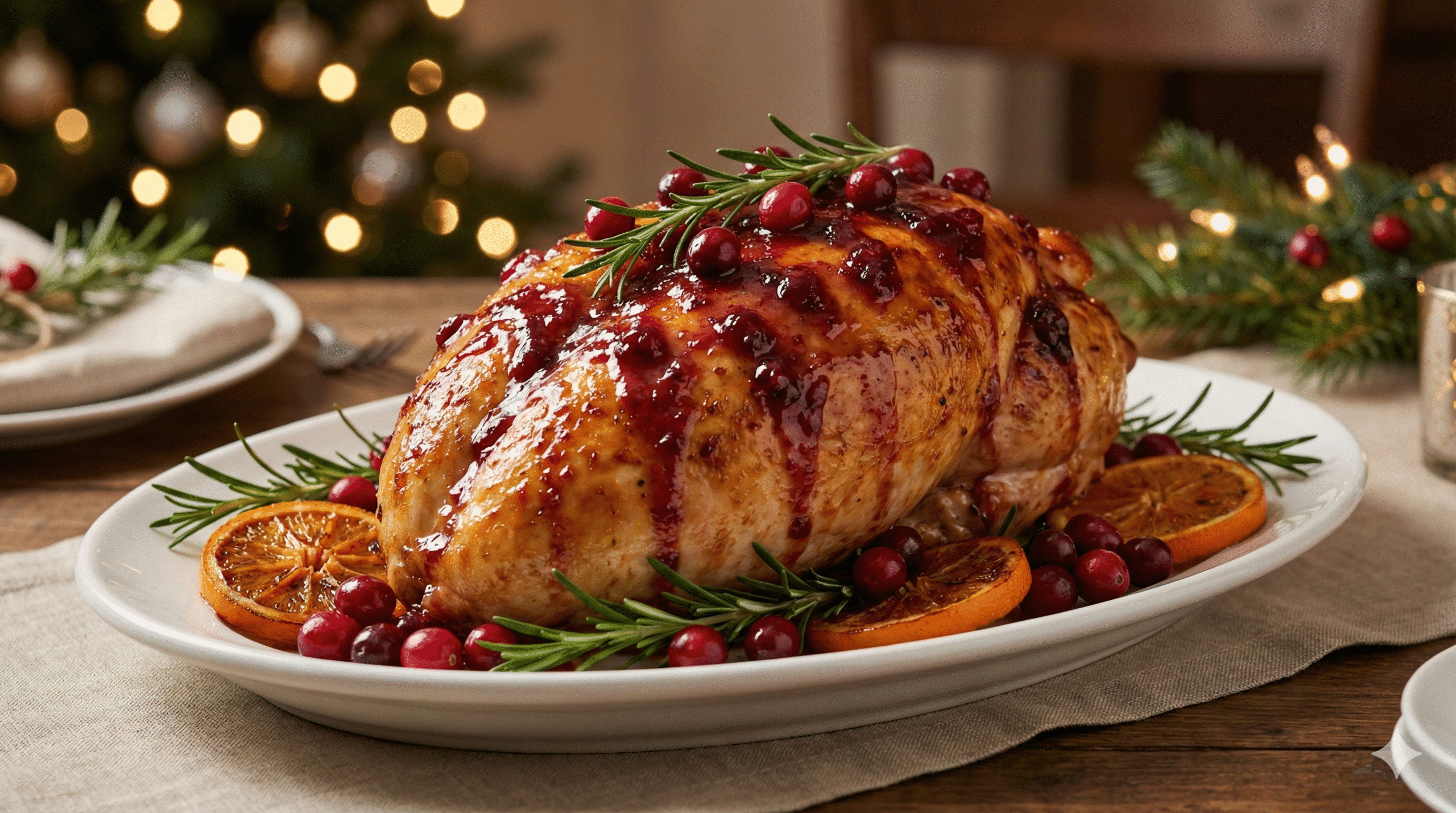 Cranberry Orange Glazed Turkey Breast: Easy Holiday Recipe