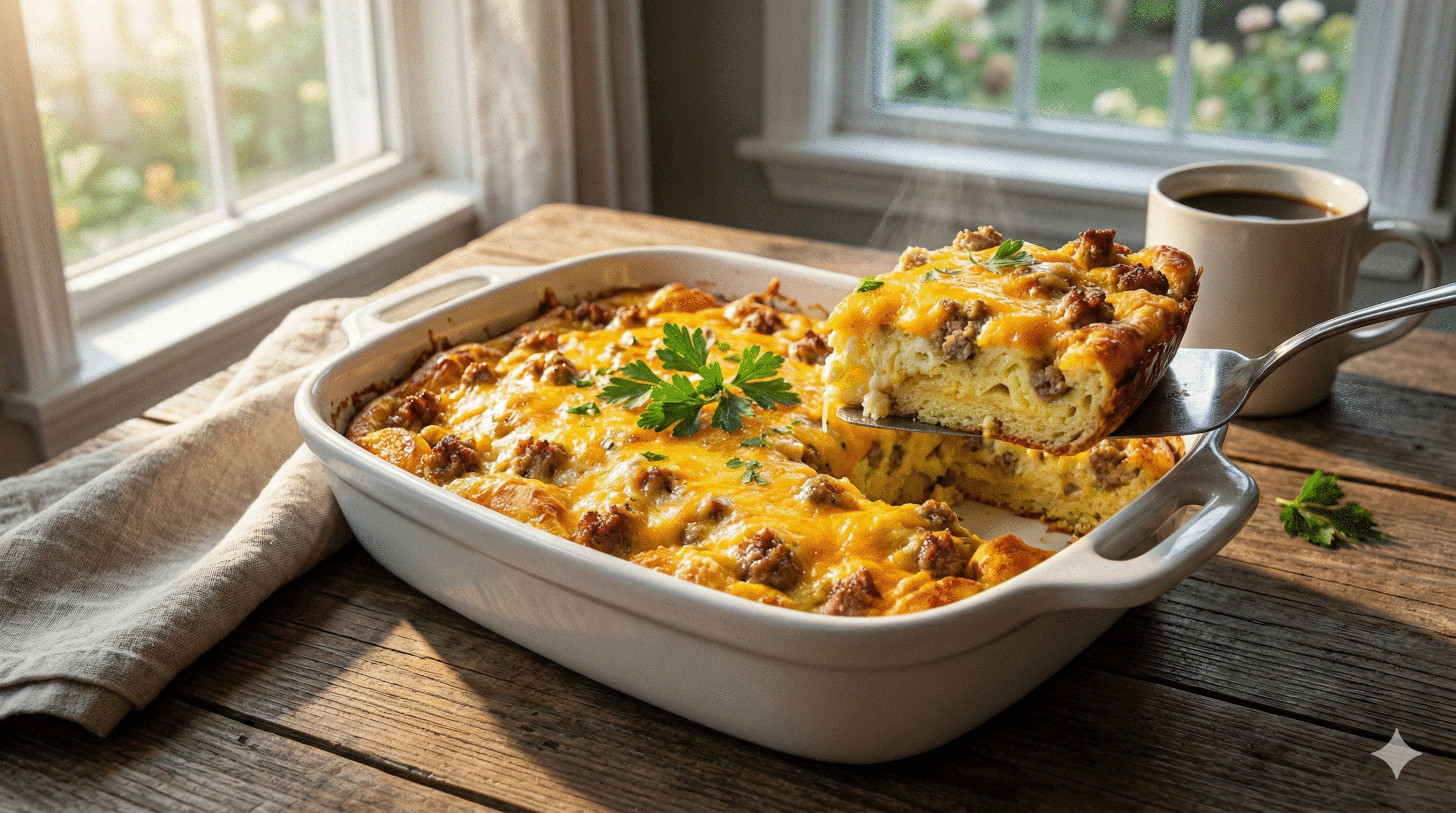 Easy Sausage and Egg Casserole: The Ultimate Savory Breakfast